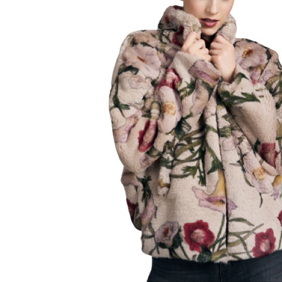 Hutch Austin Bomber Jacket Multi Floral 